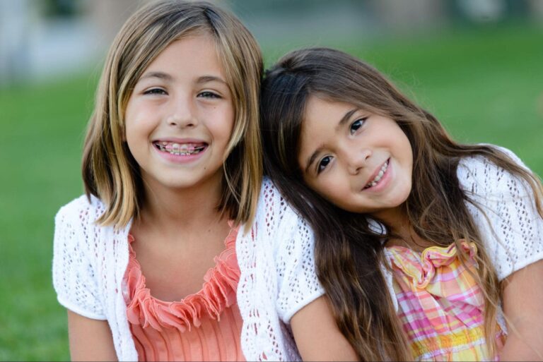Young patient being evaluated for orthodontic treatment at Younis Orthodontics, serving Winchester, VA families